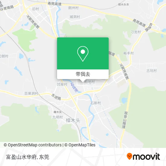富盈山水华府地图