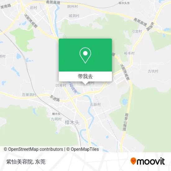 紫怡美容院地图