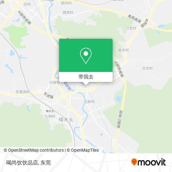 喝尚饮饮品店地图