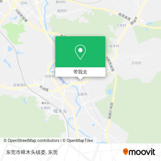 东莞市樟木头镇委地图