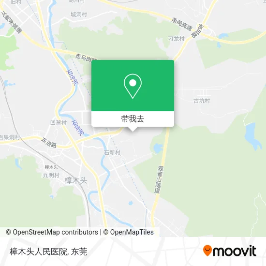 樟木头人民医院地图