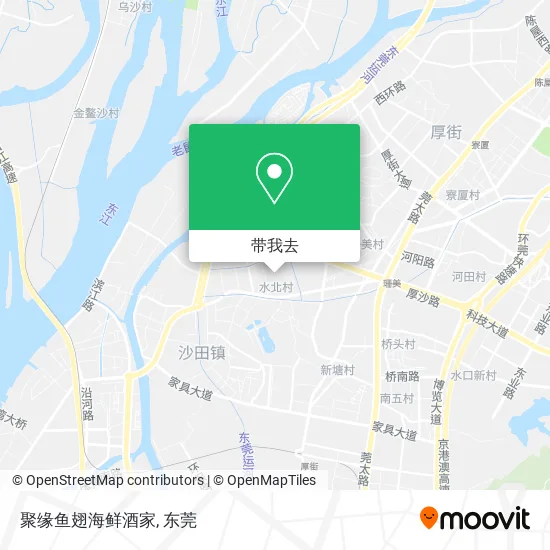 聚缘鱼翅海鲜酒家地图
