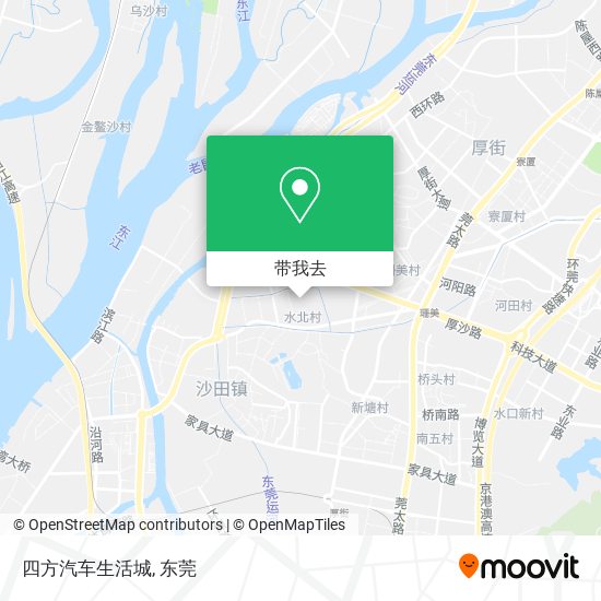 四方汽车生活城地图
