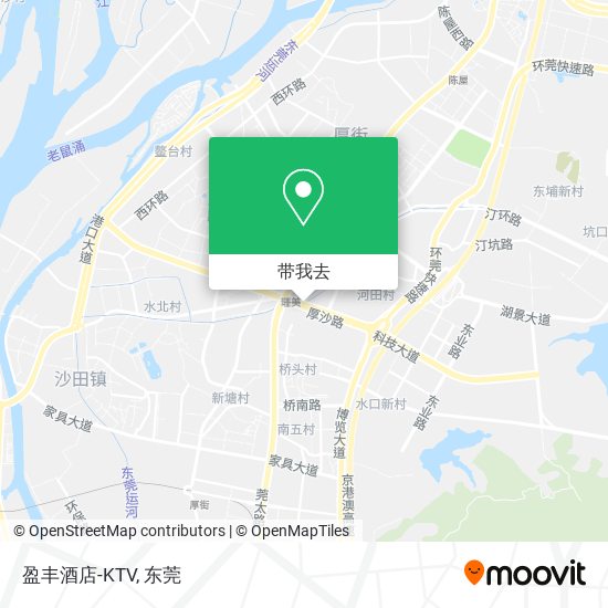 盈丰酒店-KTV地图