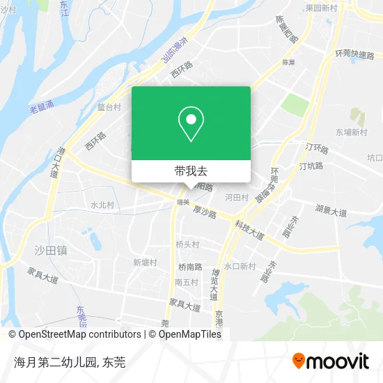 海月第二幼儿园地图