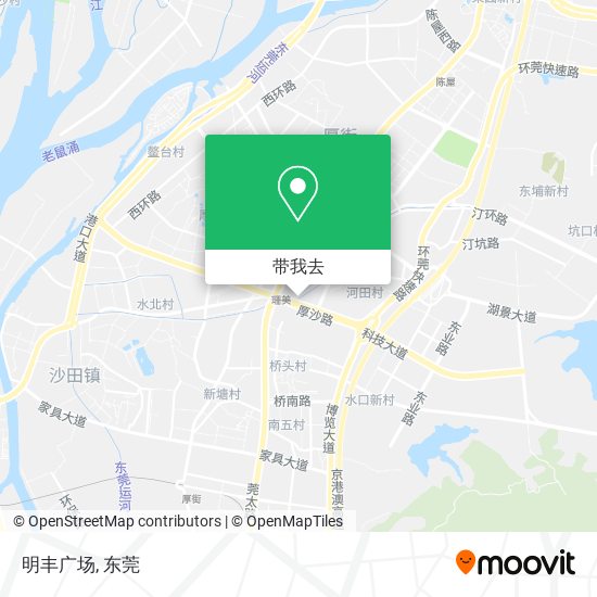 明丰广场地图