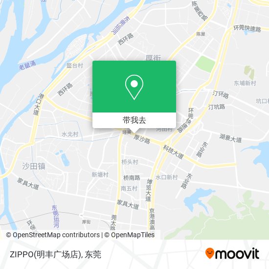ZIPPO(明丰广场店)地图