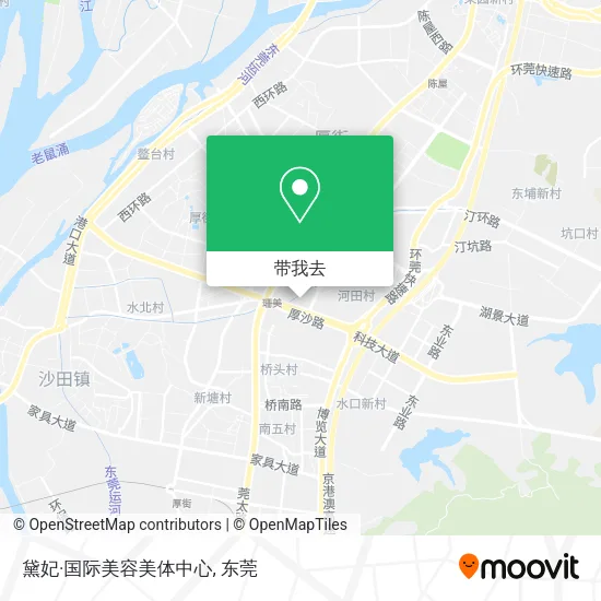 黛妃·国际美容美体中心地图