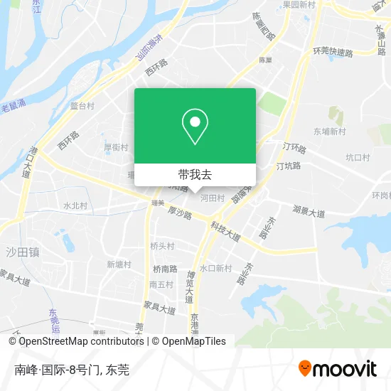 南峰·国际-8号门地图