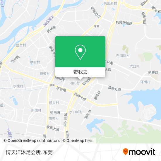 情天汇沐足会所地图