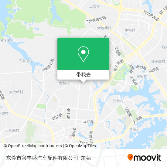 东莞市兴丰盛汽车配件有限公司地图