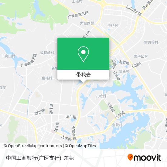 中国工商银行(广医支行)地图