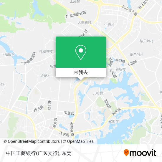 中国工商银行(广医支行)地图