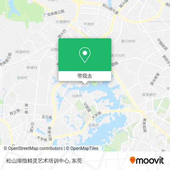 松山湖指精灵艺术培训中心地图