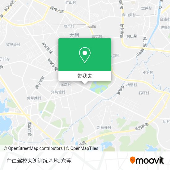 广仁驾校大朗训练基地地图