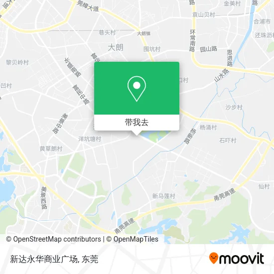 新达永华商业广场地图