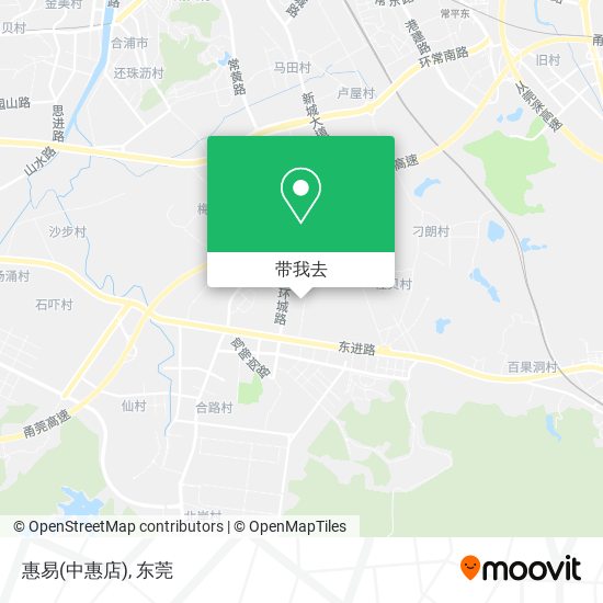 惠易(中惠店)地图