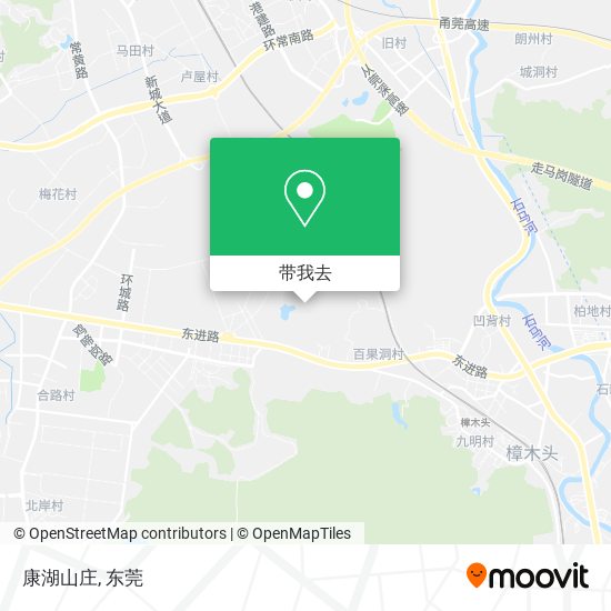 康湖山庄地图