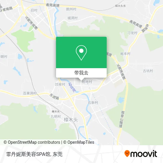 霏丹妮斯美容SPA馆地图