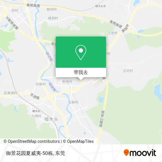 御景花园夏威夷-50栋地图