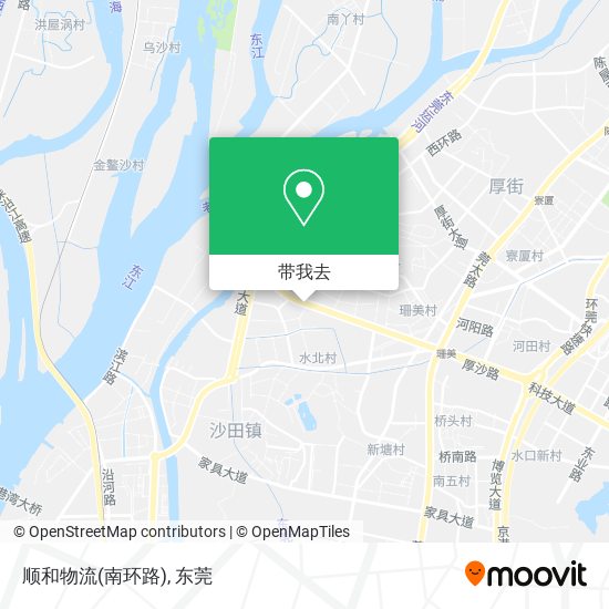 顺和物流(南环路)地图