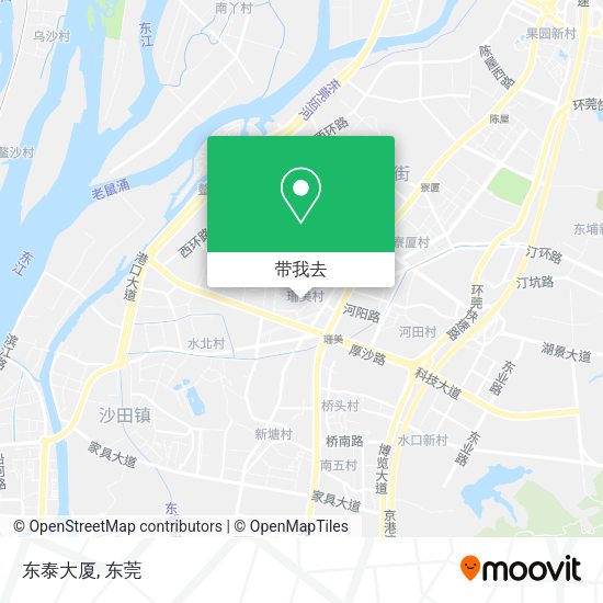 东泰大厦地图