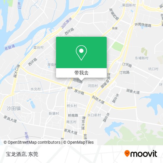 宝龙酒店地图
