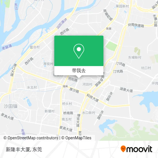 新隆丰大厦地图