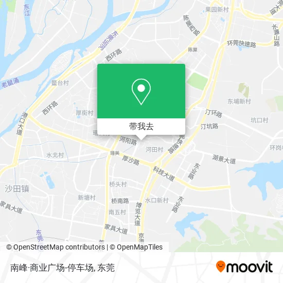 南峰·商业广场-停车场地图