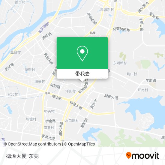 德泽大厦地图