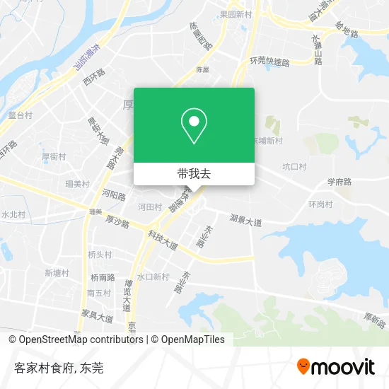 客家村食府地图