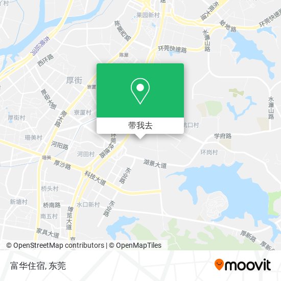 富华住宿地图