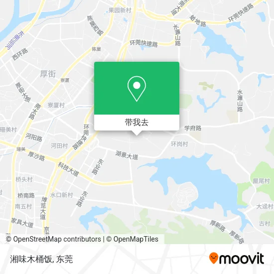 湘味木桶饭地图