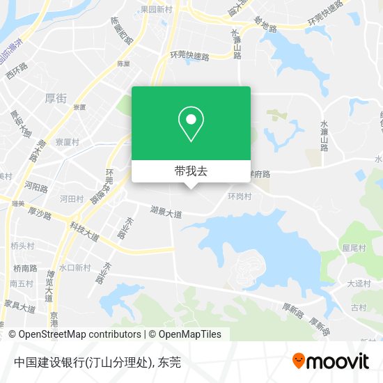 中国建设银行(汀山分理处)地图