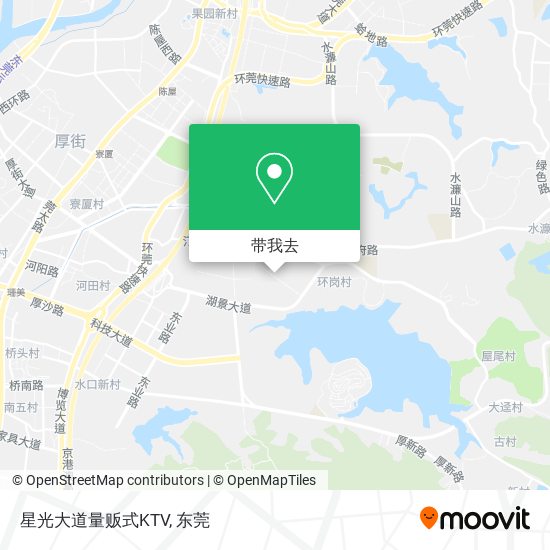 星光大道量贩式KTV地图