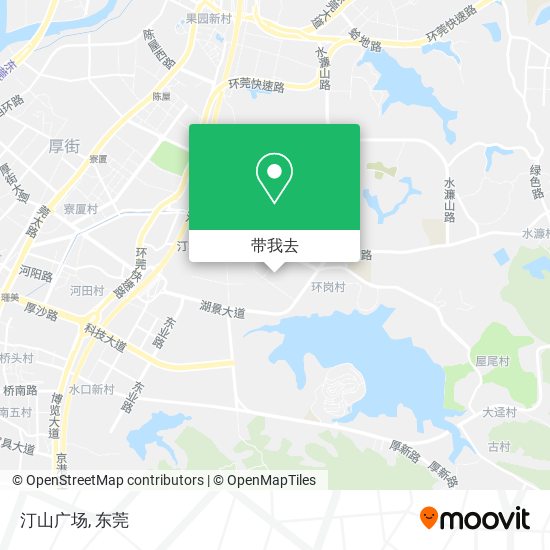 汀山广场地图