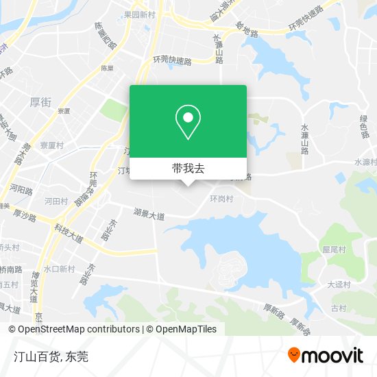 汀山百货地图