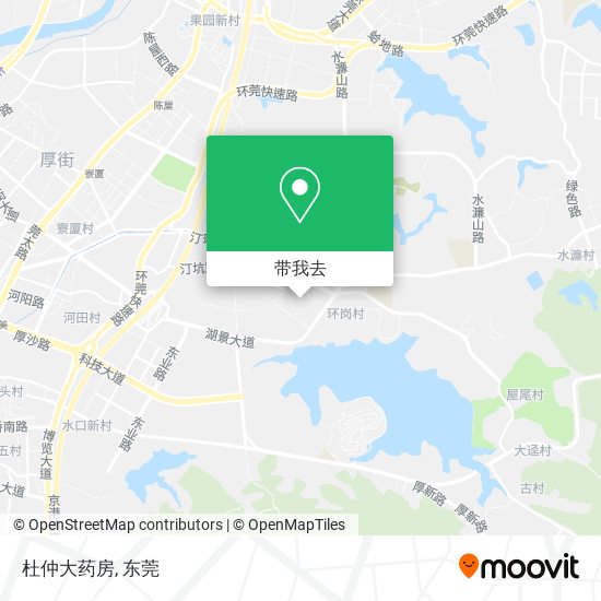 杜仲大药房地图