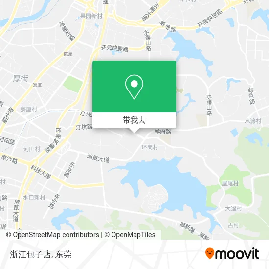 浙江包子店地图