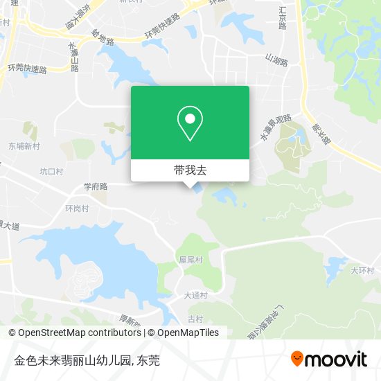 金色未来翡丽山幼儿园地图