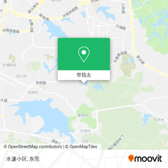 水濂小区地图