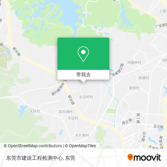 东莞市建设工程检测中心地图