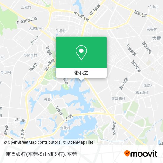 南粤银行(东莞松山湖支行)地图