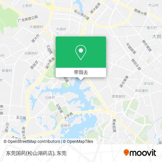 东莞国药(松山湖药店)地图