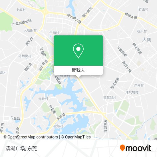 滨湖广场地图