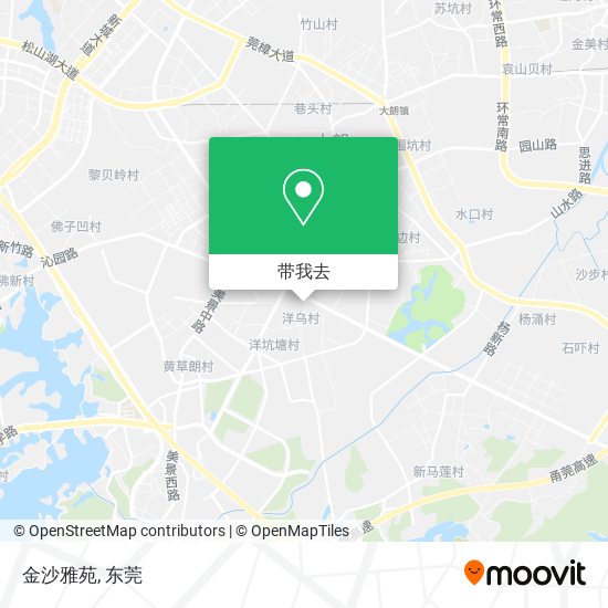 金沙雅苑地图