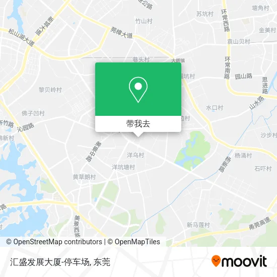 汇盛发展大厦-停车场地图