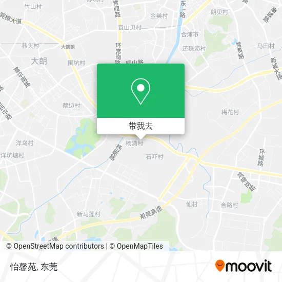 怡馨苑地图