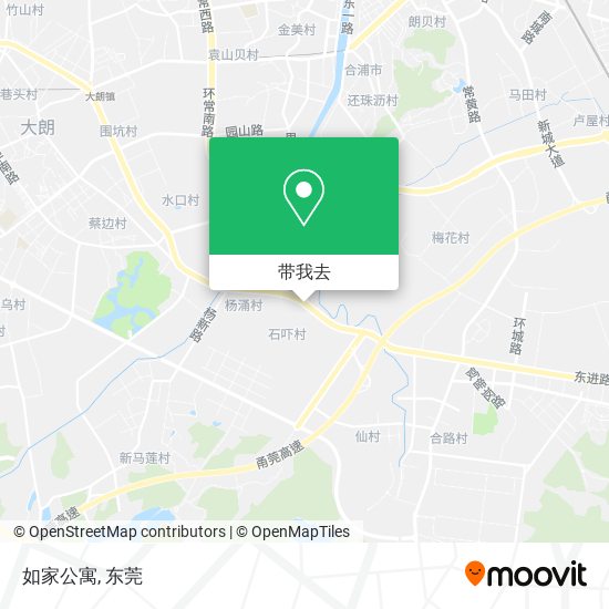 如家公寓地图