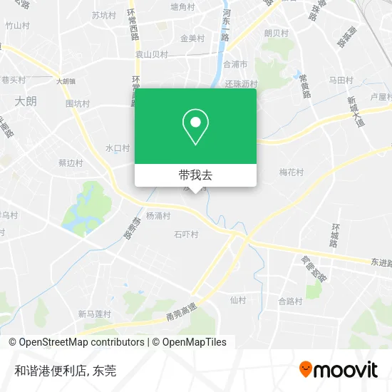 和谐港便利店地图